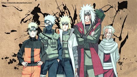 Naruto And His Teachers By Mhondz On Deviantart