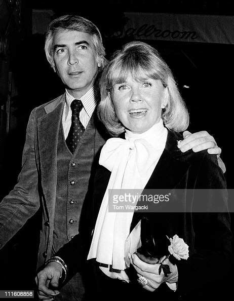 Doris Day And Husband Barry Comden At The Pierre Hotel News Photo