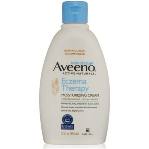 Aveeno Active Naturals Eczema Therapy Moisturizing Cream 12 Oz Pack