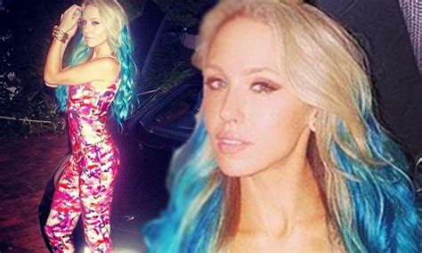 Kyle Sandilands Girlfriend Imogen Anthony Poses In Front Of Flashy Sports Car Daily Mail Online