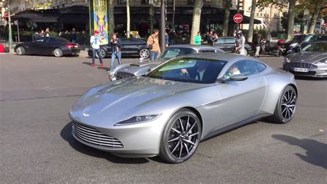 Aston Martin Db10 In Paris James Bond 007 Spectre Movie Youtube