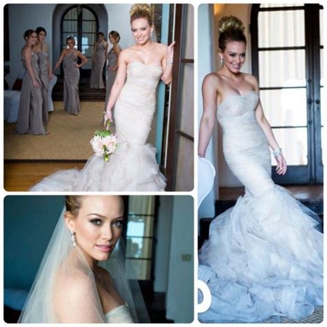 Hilary Duff Wedding Dress Famous Wedding Dresses Wedding Dresses