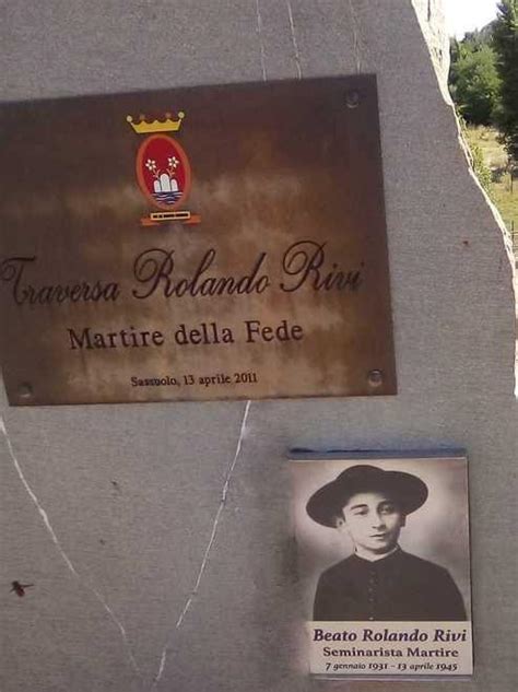 La Foto Del Beato Rolando Rivi Sostituita Con Una Piastrella Gazzetta