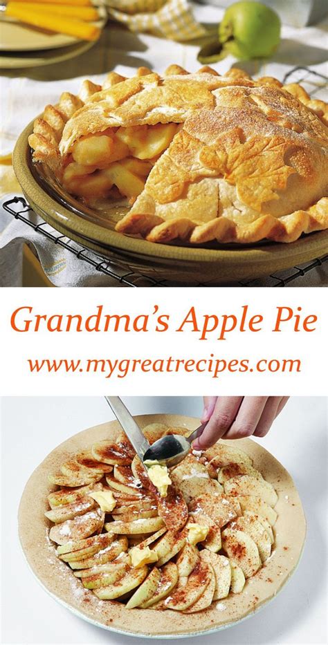 These grannies have cream filled holes. Grandma's Apple Pie | Recipe | Apple recipes, Dessert ...