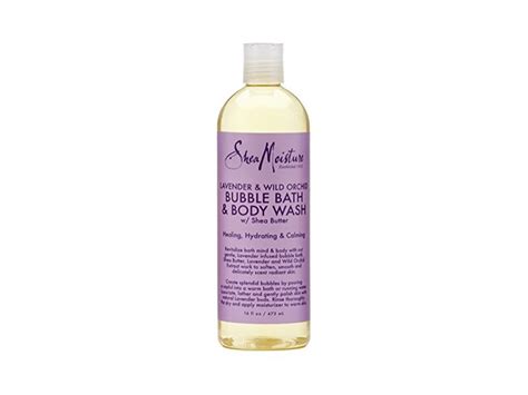 Shea Moisture Bubble Bath And Body Wash Lavender And Wild Orchid 16 Oz