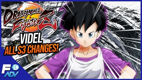 Dragon ball fighterz season 3 changes: ALL VIDEL CHANGES! Dragon Ball FighterZ Season 3 - YouTube