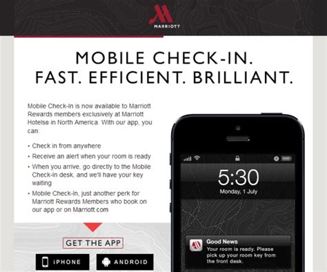 Simply scan the qr code displayed at the business, and you're done! Marriott Mobile Check In Now Available At 300 Locations In ...
