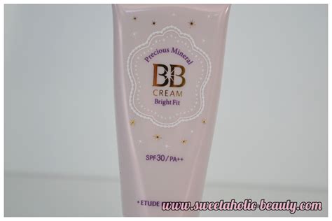 Etude House Precious Mineral Bb Cream Bright Fit Sweetaholic Beauty