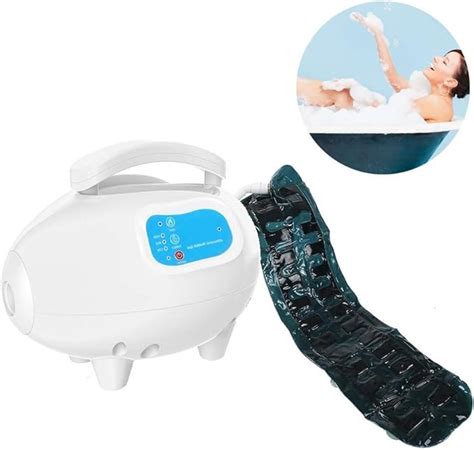 Bubble Bath Spa Massager For Massage Detox Motorized Air Pump And Waterproof Non Slip Suction Cup