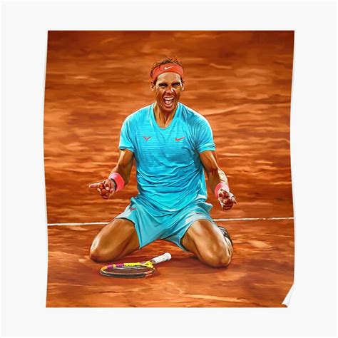 Rafa Nadal Posters Redbubble
