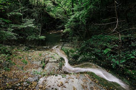 Mountain Stream Flowing Through Rocks By Stocksy Contributor Cosma