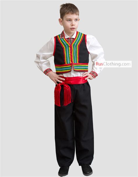 Costume Polonais Hommes Vetements Folkloriques