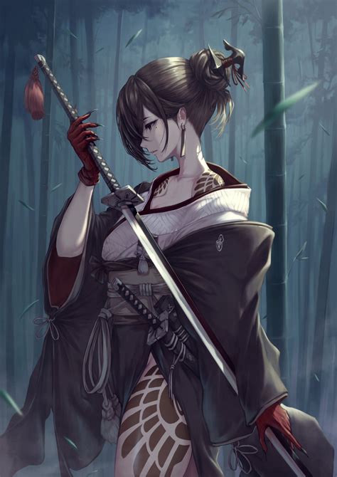 Anime Female Samurai ~ Ghayatun Nafisah