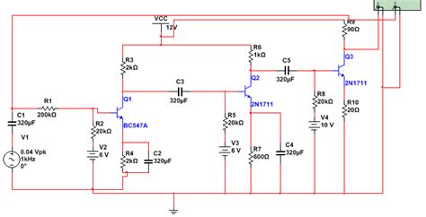 Electronic Amplifier Design With Three Stages Valuable Tech Notes