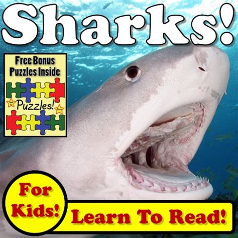 Childrens Book Sharks Learn About Sharks While Learning To Read