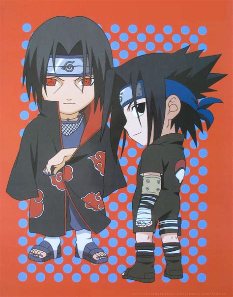 Naruto Chibi Itachi And Sasuke Minitokyo