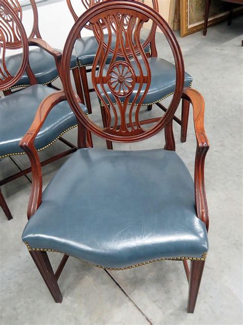 Get 5% in rewards with club o! Set of 8 Georgian Style Dining Room Chairs For Sale at 1stdibs