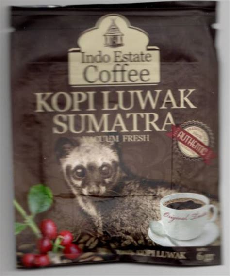 『コピ・ルアク Kopi Luwak コーヒー』：頂きもの ちょっと勇気が・・・ ありさんの黄昏館