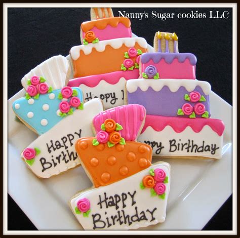 Happy Birthday To You Sugar Cookies Birthday Birthday Cookies