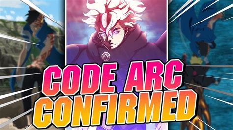 Code Arc Anime Adaption Confirmed For 2023 Boruto Naruto Youtube