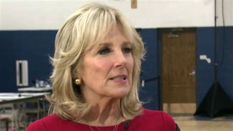 Dr Jill Biden Discusses Life On The Campaign Trail Responding To