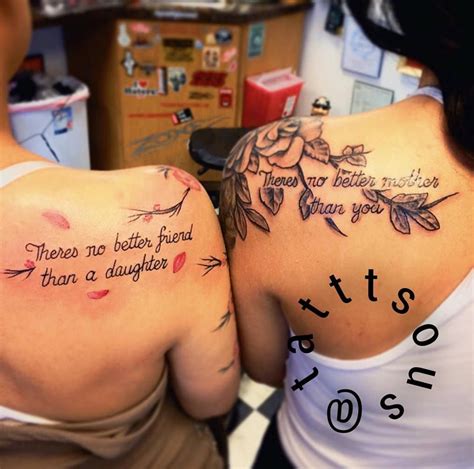 16 Adorable Mother Daughter Tattoo Ideas To Let Your Mother Tattoos For Daughters Mother