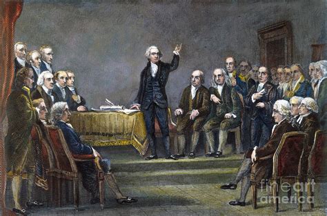 Constitutional Convention Of 1787 Painting