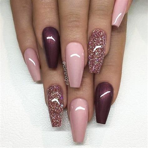 Pin By Devon Macleod On Nails And Beauty Burgundy Nails Burgundy