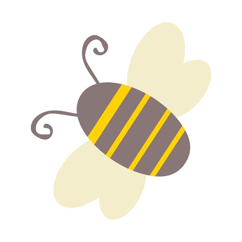 Bee Doodle Vector Art Icons And Graphics For Free Download