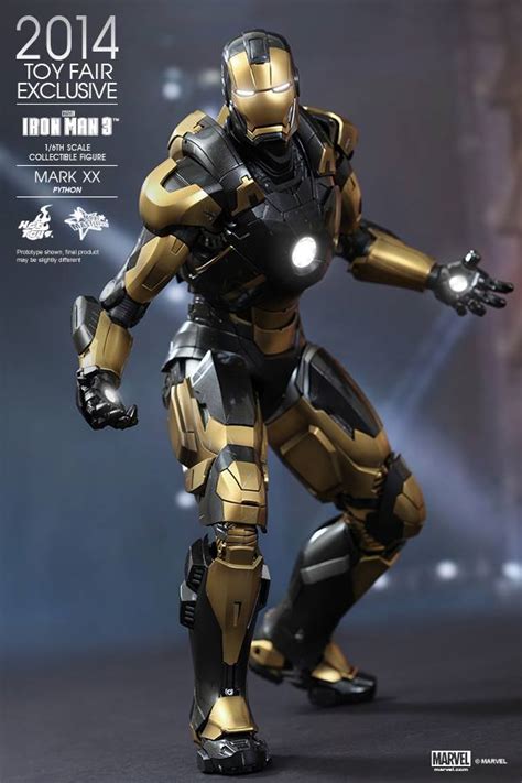 Hot Toys Mms248 Iron Man 3 Mark Xx 20 Python