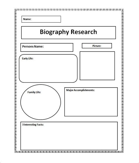 FREE 7+ Biography Samples in PDF | MS Word | Google Docs | Apple Pages