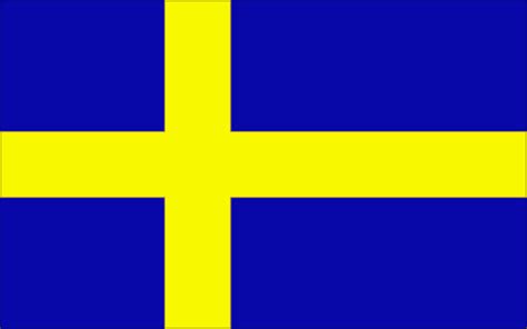 Swedish flag in blue and yellow. Sweden Flag | WeNeedFun
