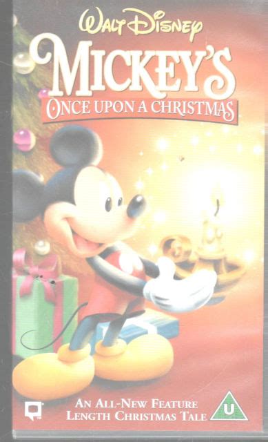 Opening To Mickeys Once Upon A Christmas 1999 Vhs Uk Version
