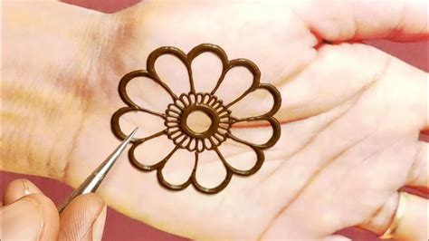 Flower Henna Designs Easy Best Flower Site