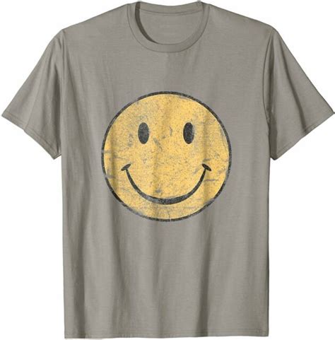 vintage smiley face shirt 70 s vibe shirt yellow smiley vintage men t tee ebay