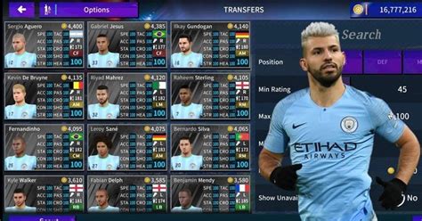 DLS Manchester City 2020/2021 Profile Data + Unlimited Coins For Dream