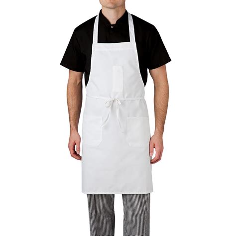 pocket bib apron  chefwear