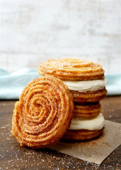 Cinnabons New Churro Swirls Launched With A Churro Frosting Sandwich