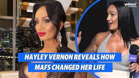 MAFS Hayley Vernon Reveals How The Show Changed Her Life Yahoo