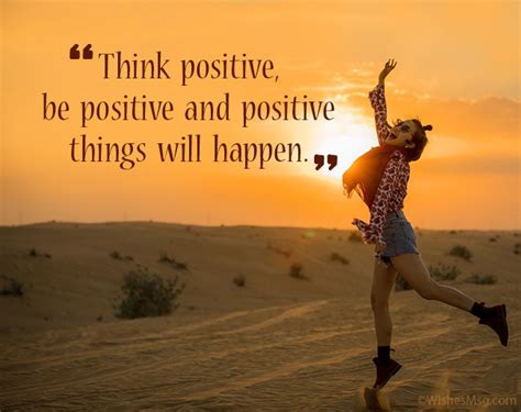Positive Thinking Quotes And Messages Wishesmsg