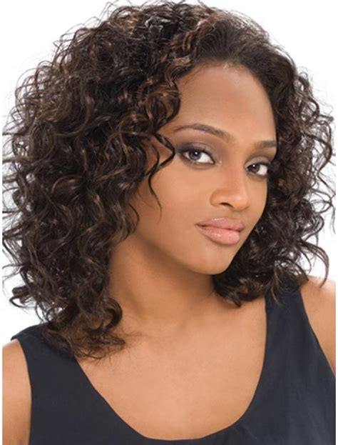 Brown Kinky Capless Perfect Black Women S Human Hair Wigs