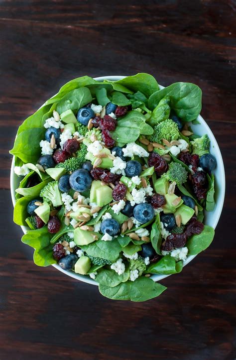 Blueberry Broccoli Spinach Salad Artofit