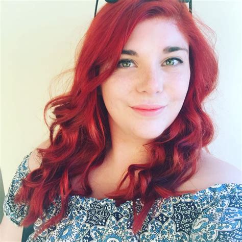 Brunette to RedHead with Schwarzkopf Live Real Red - Shay ...