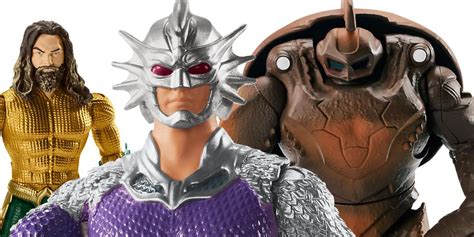 Aquaman Action Figures Reveal Ocean Masters Costume And More