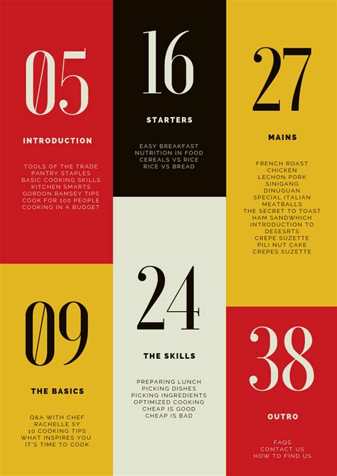 Designing The Perfect Table Of Contents 50 Examples To Show You How