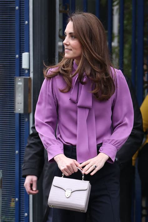 Kate Middleton Gucci Shirt And Jigsaw Pants March 2019 Popsugar
