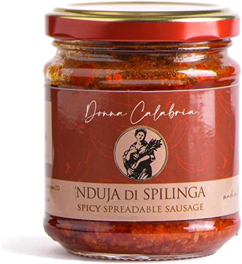 Nduja Di Spilinga Spicy Spreadable Italian Sausage 180g 635 Oz