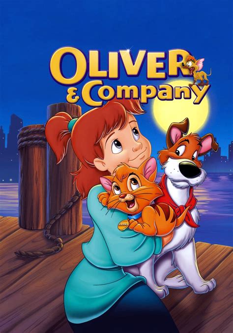 Image Oliver And Company Movie Poster Disney Wiki Fandom