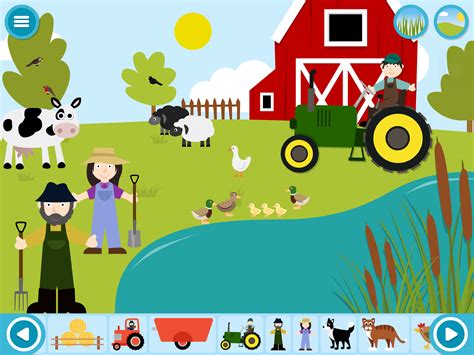 I have 4 cards to share today using dies from this collection. Farmyard - Make A Scene: Educational sticker apps for children