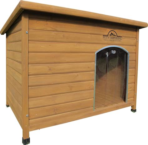 Pets Imperial® Pets Imperial® Extra Large Insulated Wood Norfolk Dog